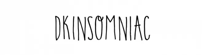 DKInsomniac  免费字体下载