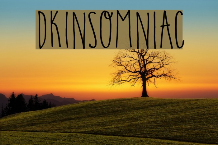DKInsomniac Caratteri examples