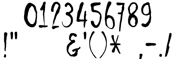 DKIshtar Font OTHER CHARS