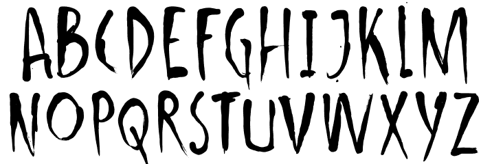 DKIshtar Font LOWERCASE