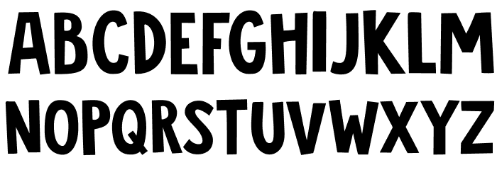 DKJalebi Font LOWERCASE