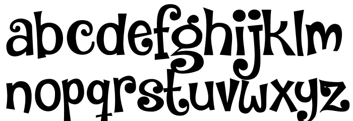 DKJambo Font LOWERCASE