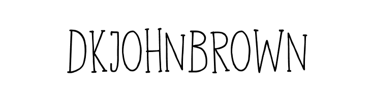 DKJohnBrown Font