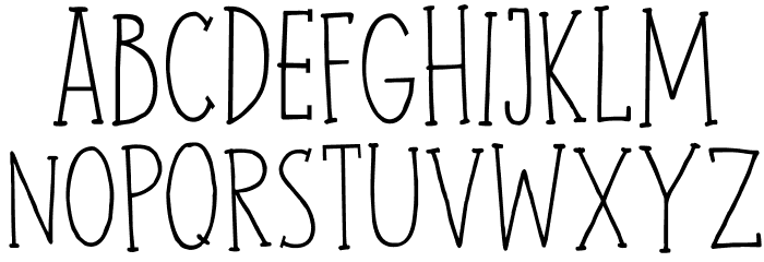 DKJohnBrown Font LOWERCASE