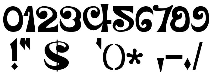DKJubileum Font OTHER CHARS