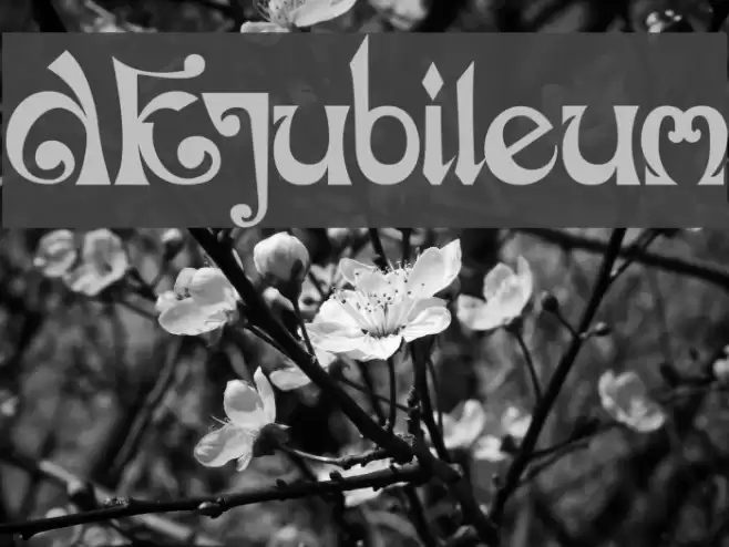 DKJubileum Font examples