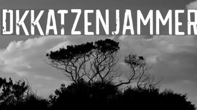 DKKatzenjammer Font examples