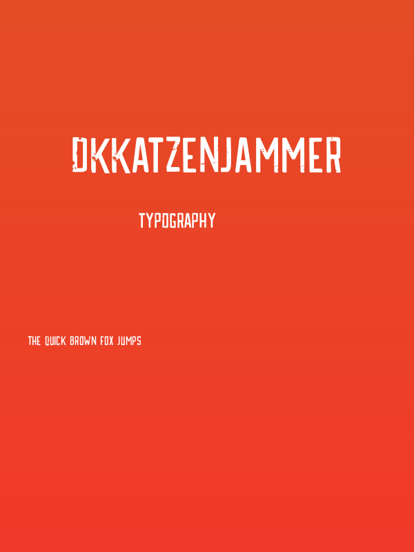 DKKatzenjammer Poster