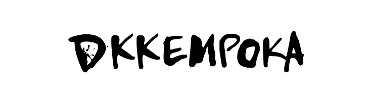 DKKempoka  Free Fonts Download