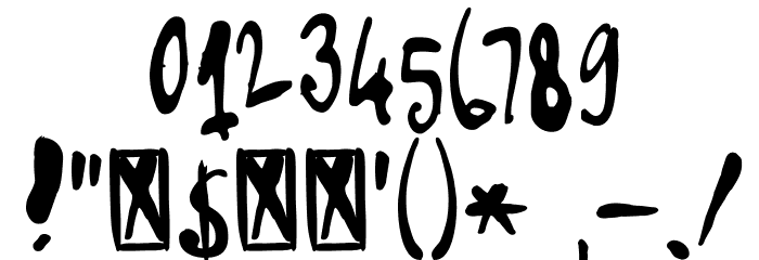 DKKempoka Font OTHER CHARS