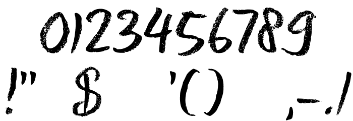 DKKeswick Font OTHER CHARS
