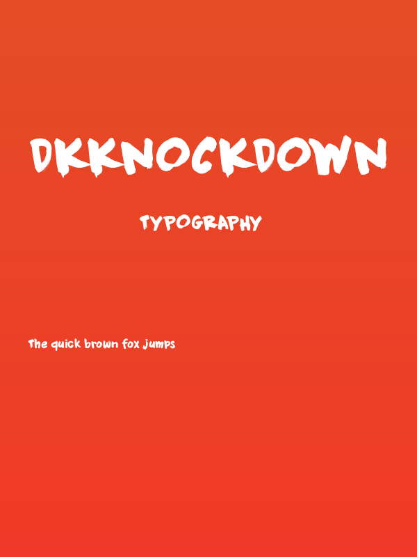 DKKnockdown Poster