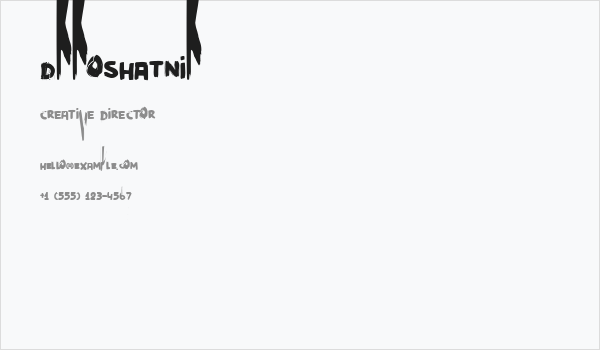DKKoshatnik Business Card