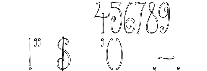 DKKundalini Font OTHER CHARS