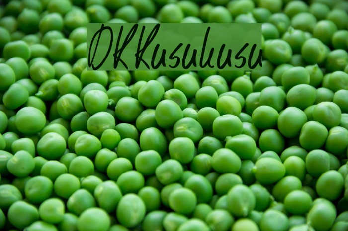 DKKusukusu Font examples