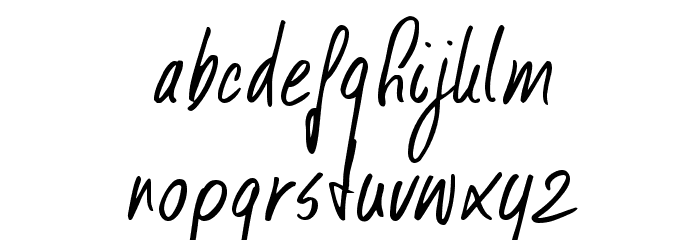 DKKusukusu Font LOWERCASE