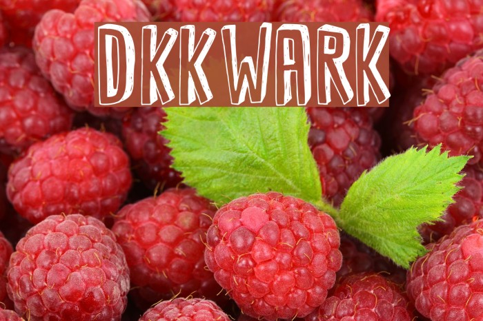 DKKwark Fonte examples