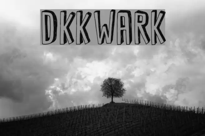 DKKwark Font examples