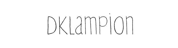 DKLampion Font
