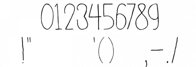 DKLampion Font OTHER CHARS