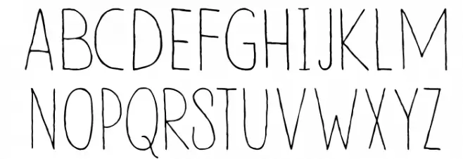 DKLampion Font Litere mari