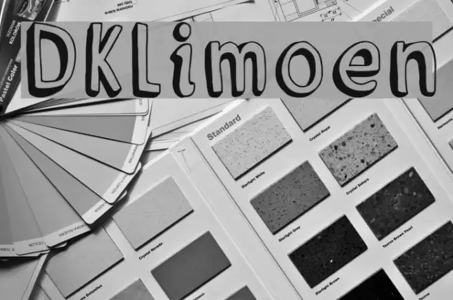 DKLimoen Font examples