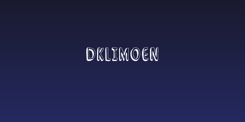 DKLimoen Social Header