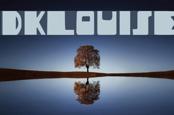 DKLouise Font examples