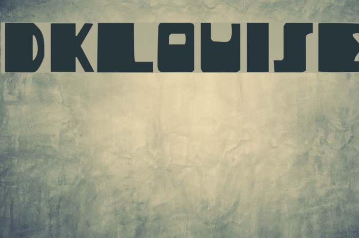 DKLouise Font examples