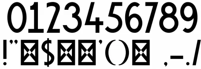 DKMajolica Font OTHER CHARS