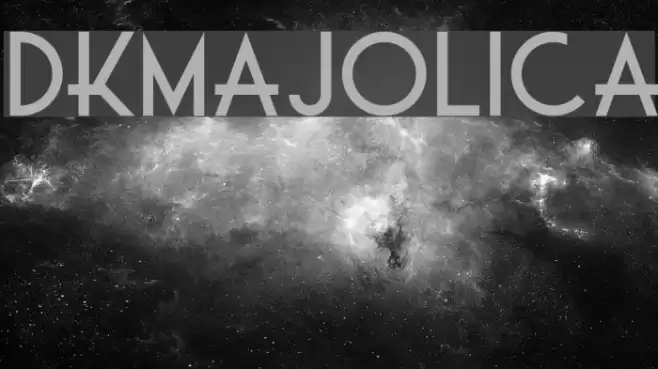 DKMajolica Font examples