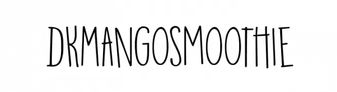DKMangoSmoothie  Frei Schriftart Herunterladen