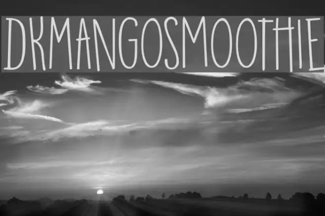 DKMangoSmoothie Example 1