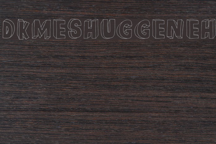 DKMeshuggeneh Font examples