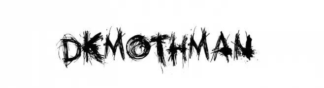 DKMothman  Fuentes Gratis Descargar