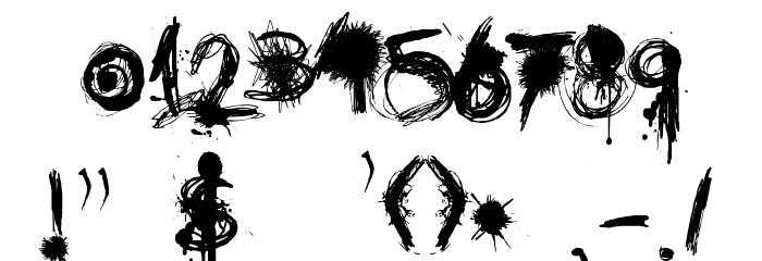 DKMothman Font OTHER CHARS