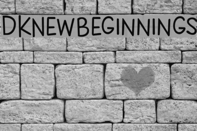 DKNewBeginnings Font examples
