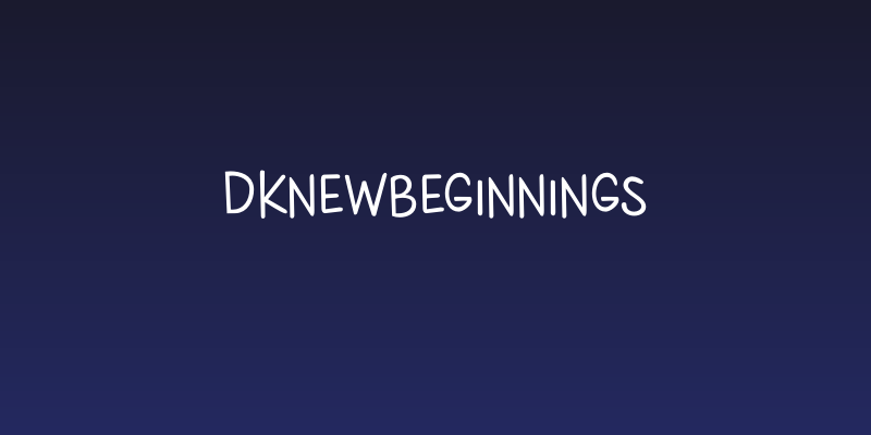 DKNewBeginnings Social Header