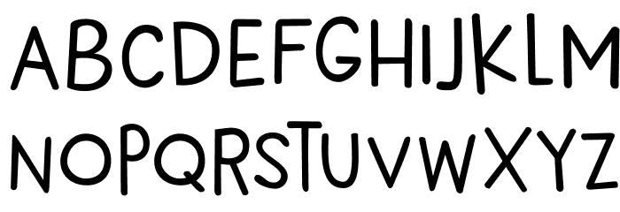 DKNewBeginnings Font LOWERCASE