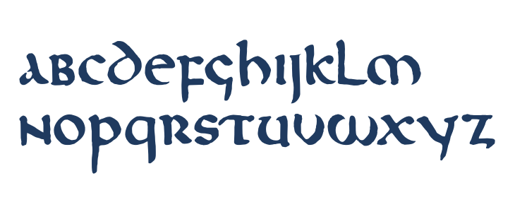 DKNorthumbria Lowercase