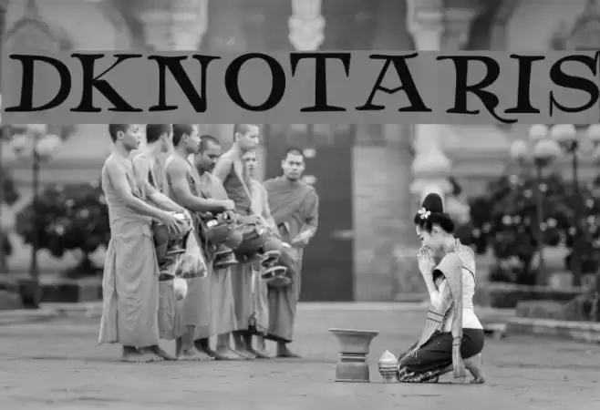 DKNotaris Font examples