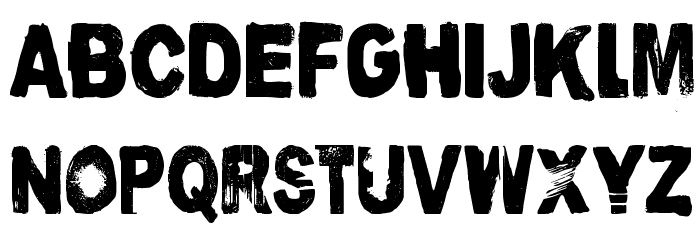 DKNutnik Font LOWERCASE