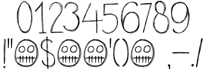 DKOkiku Font OTHER CHARS