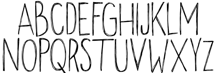 DKOkiku Font LOWERCASE