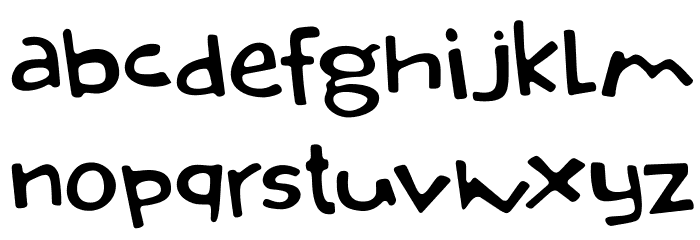 DKOrenji Font LOWERCASE