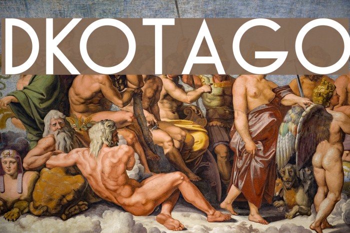 DKOtago Font examples