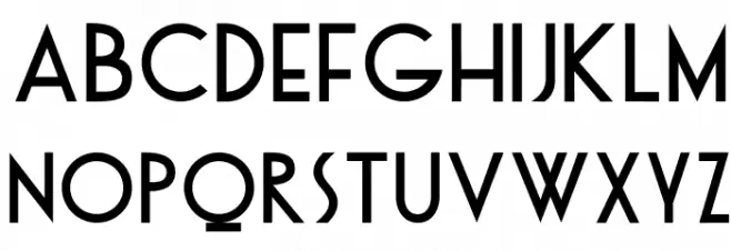 DKOtago Caratteri MINUSCOLO