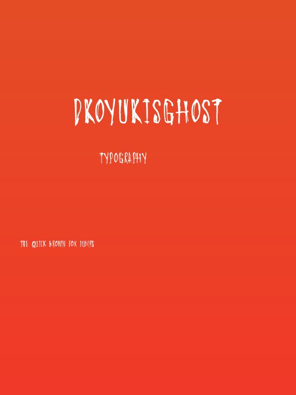 DKOyukisGhost Poster