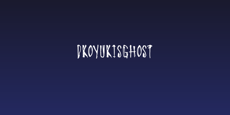 DKOyukisGhost Social Header