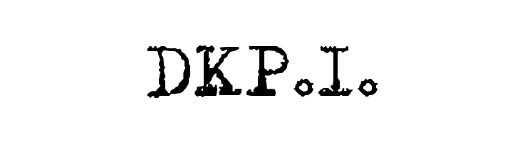 DKP.I. Font